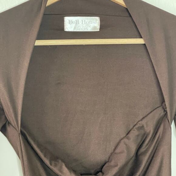 DOLL HOUSE LOS ANGELES LONG SLEVE CROP TOP SIZE S - Picture 3 of 7